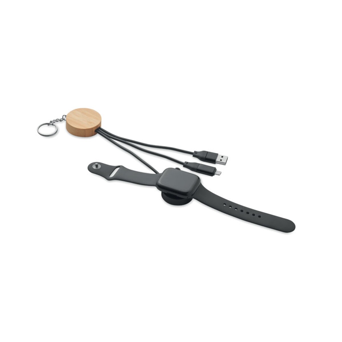 Brelok z kablem 4 w 1 60W BULE mo2451-03-side