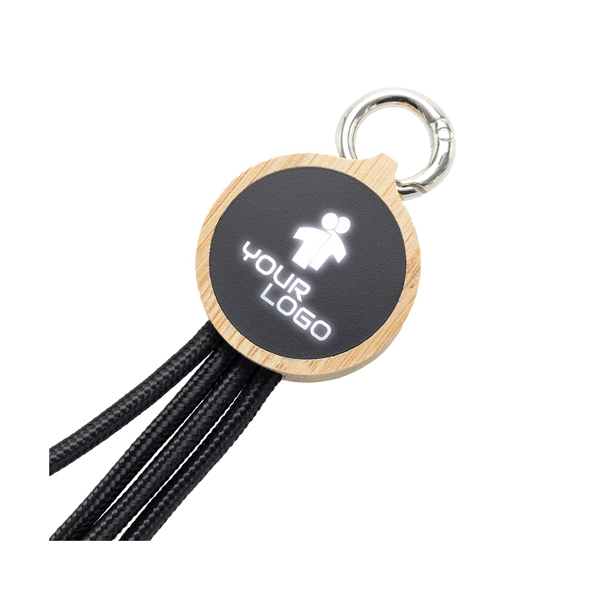 Kabel do ładowania 3w1 z podświetlanym logo eg059213-4