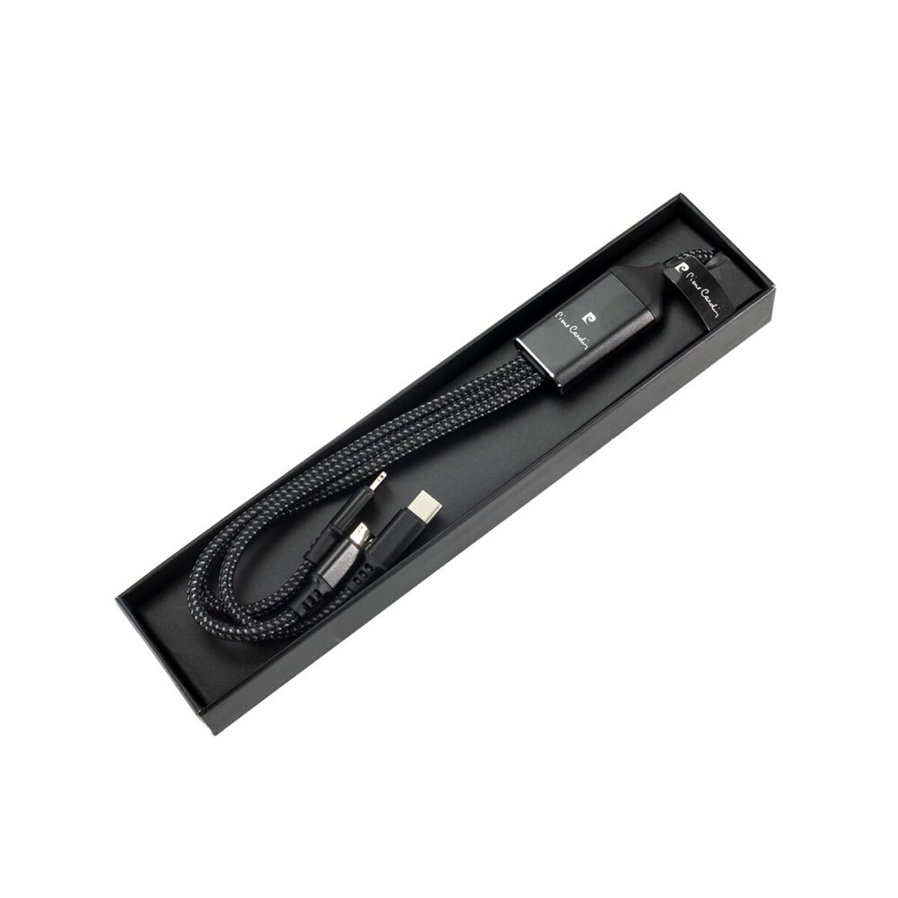 Kabel do ładowania 3w1 z podświetlanym logo Pierre Cardin b9000400ip303