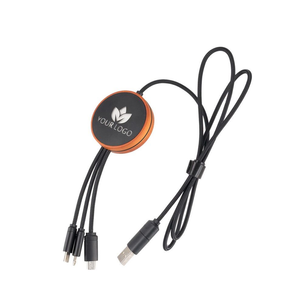 Kabel z ładowarką indukcyjną 4w1 w drewnianej obudowie - i5w kabel-z-ladowarka-indukcyjna-4w1-z-podswietlanym-logo-w-drewnianej-obudowie-eg060813