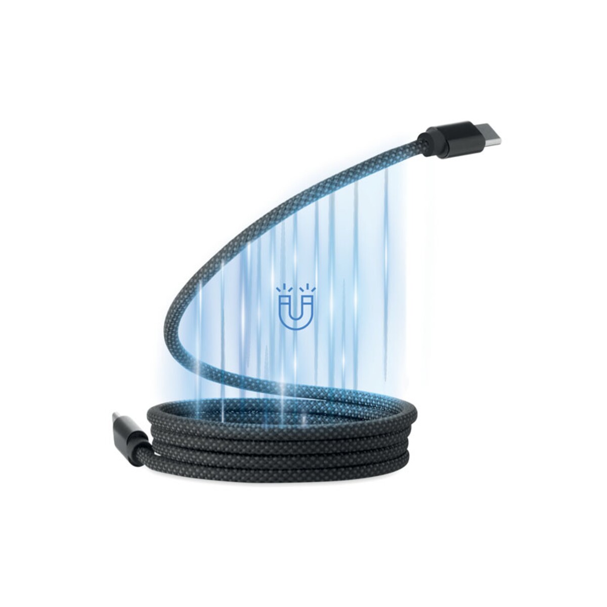 Pleciony kabel magnetycznyRPET BRAID mo2778-03