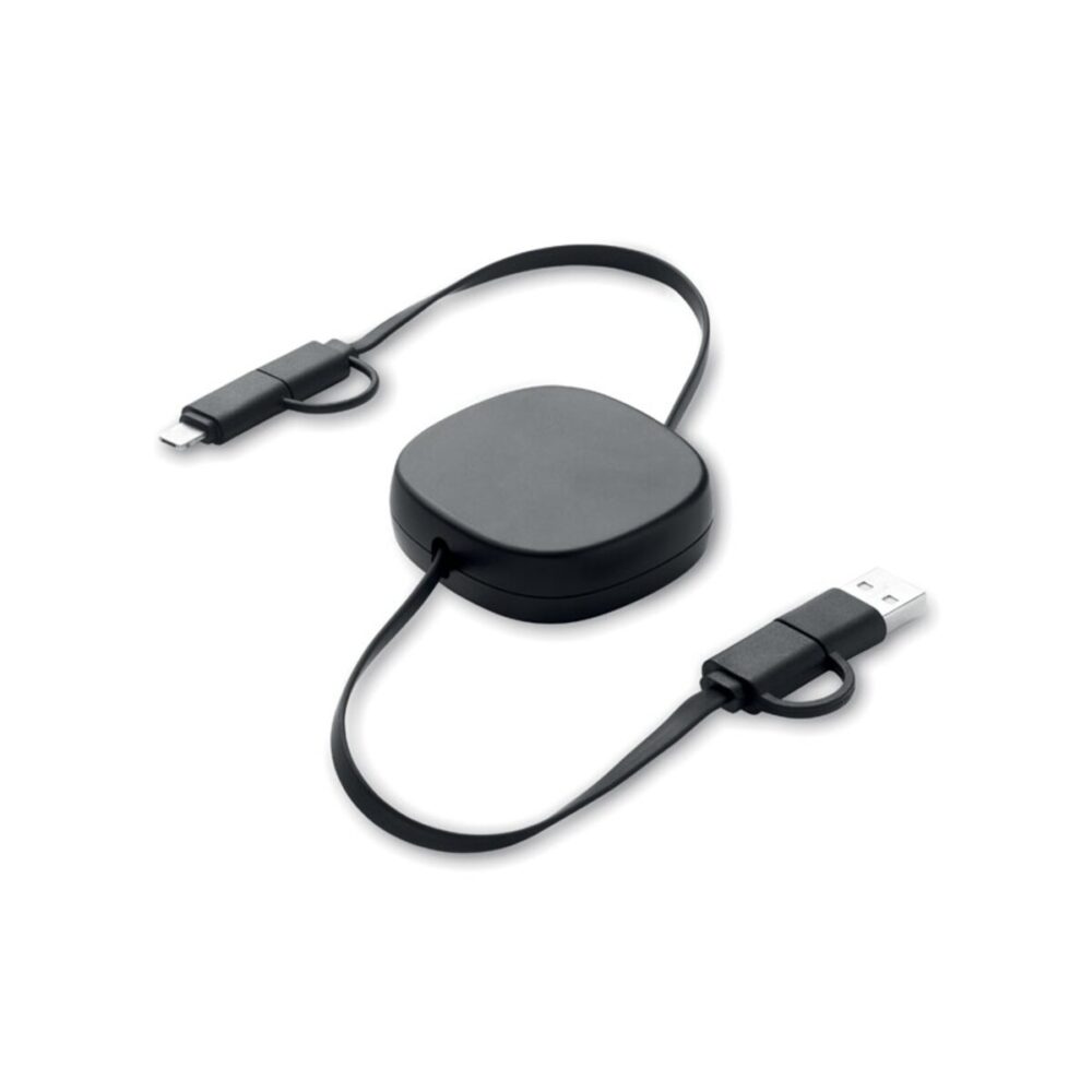 Zwijany kabel ładujący o mocy 6 LINEA mo2425-03