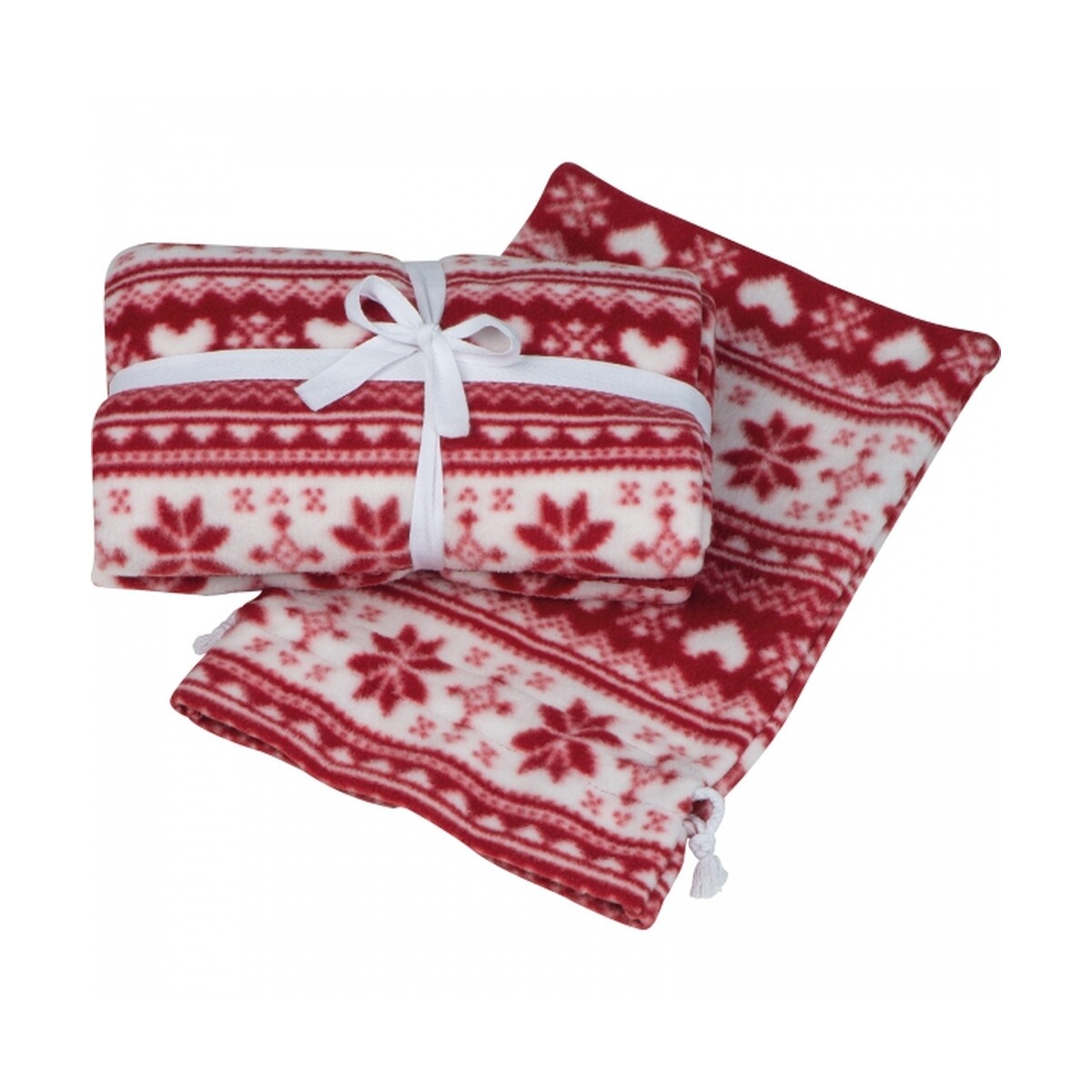 Koc z polaru świąteczny 200g/m² MARIANNE koc-z-polaru-swiateczny-6316905-4