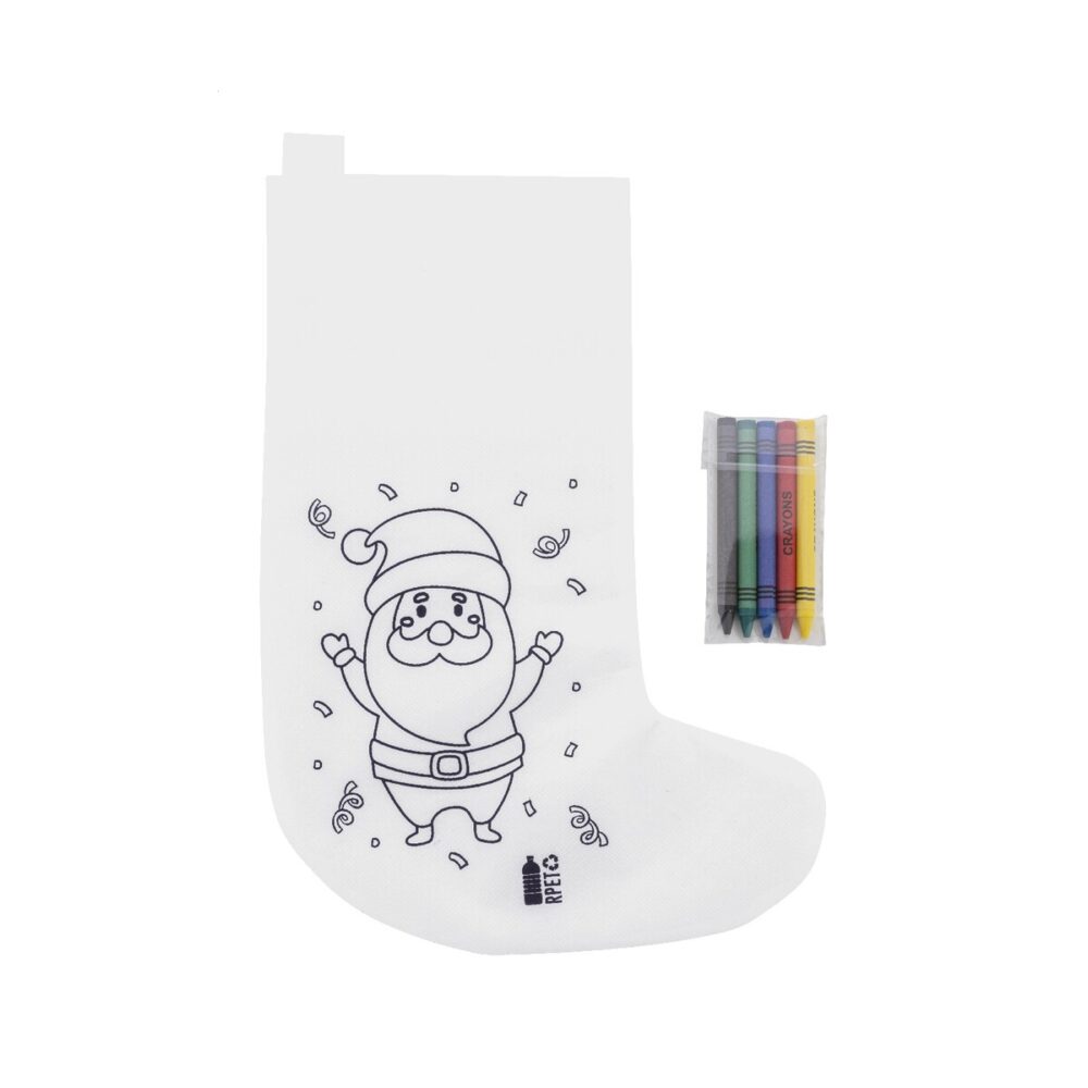 Julfar Gift Skarpeta świąteczna do kolorowania AP800041