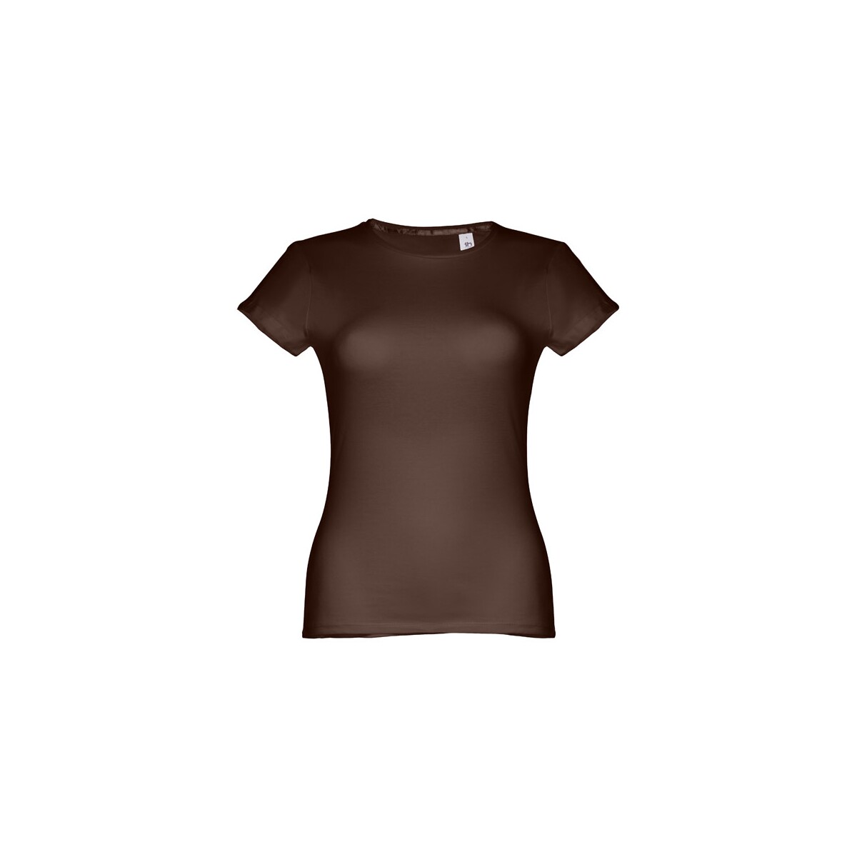 THC SOFIA II. Damska koszulka bawełniana taliowana 11155_121-a