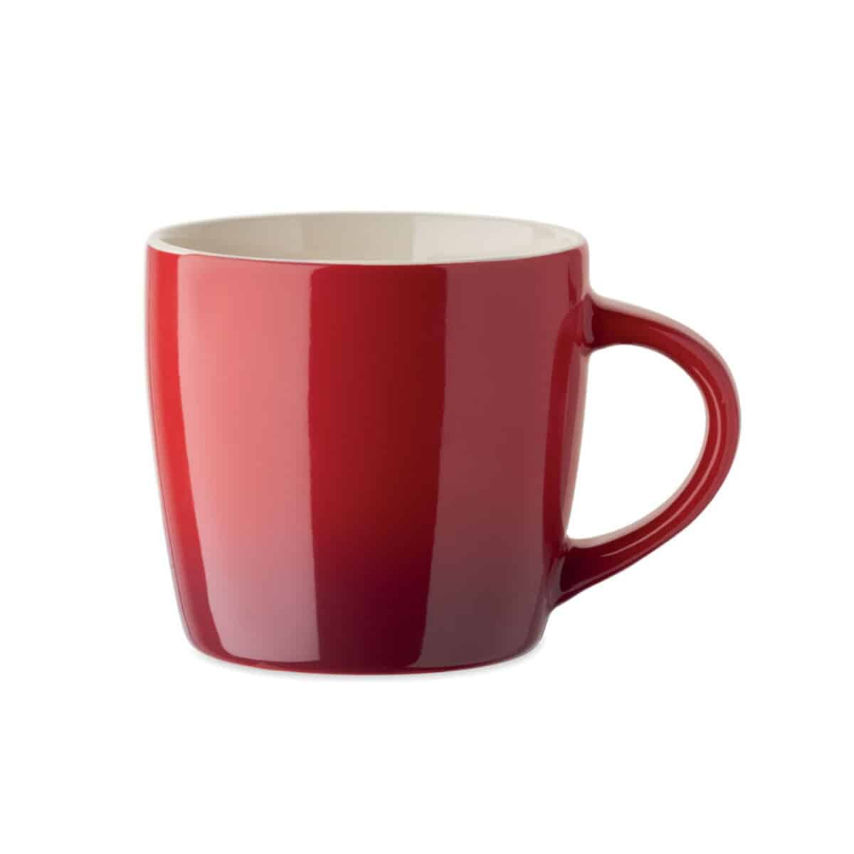Kubek ceramiczny 300ml PEZE - czerwony