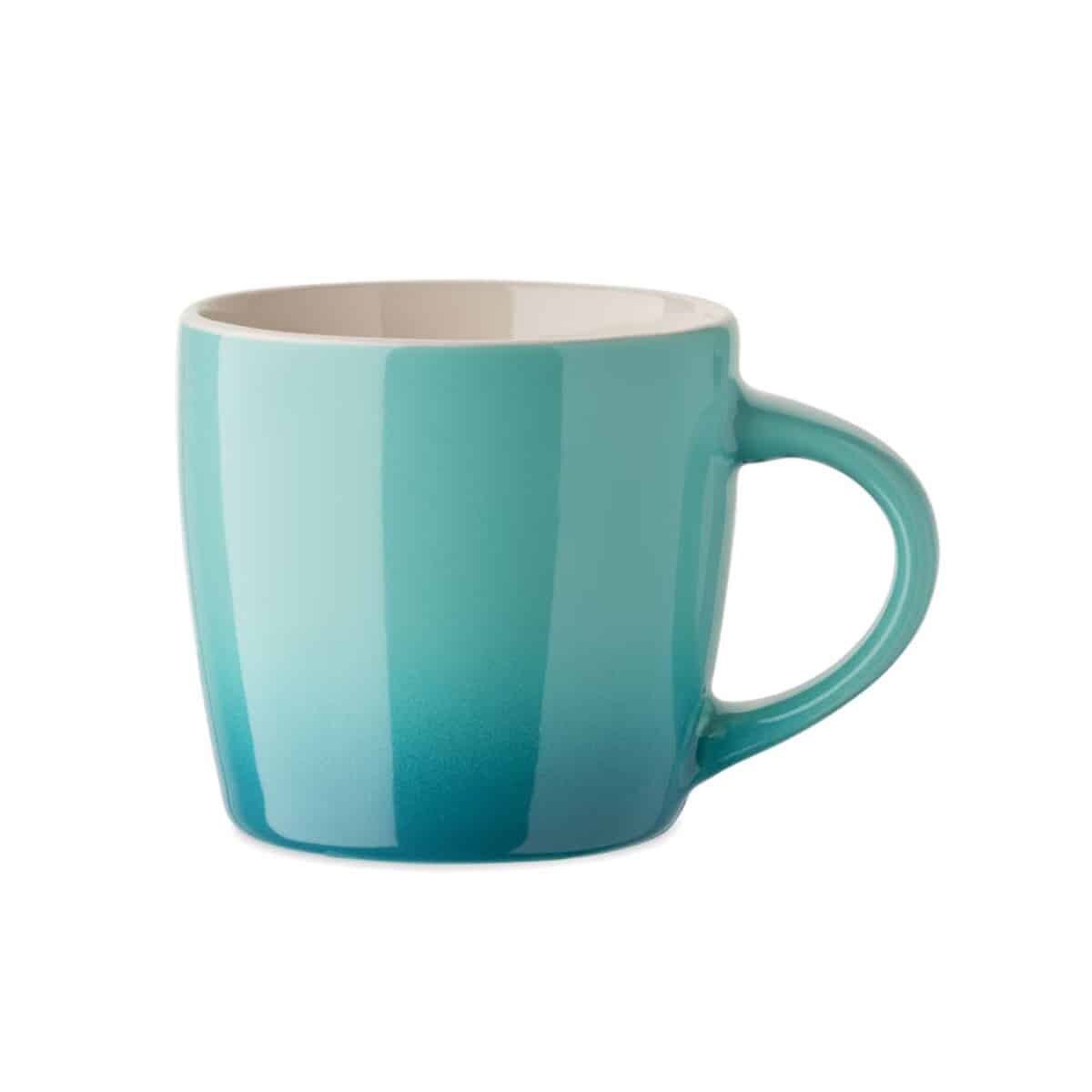 Kubek ceramiczny 300ml PEZE - turkusowy