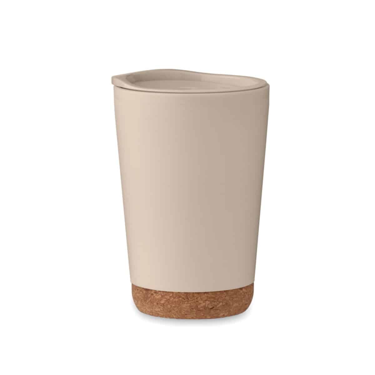 Kubek dwuścienny 300 ml CO - beżowy