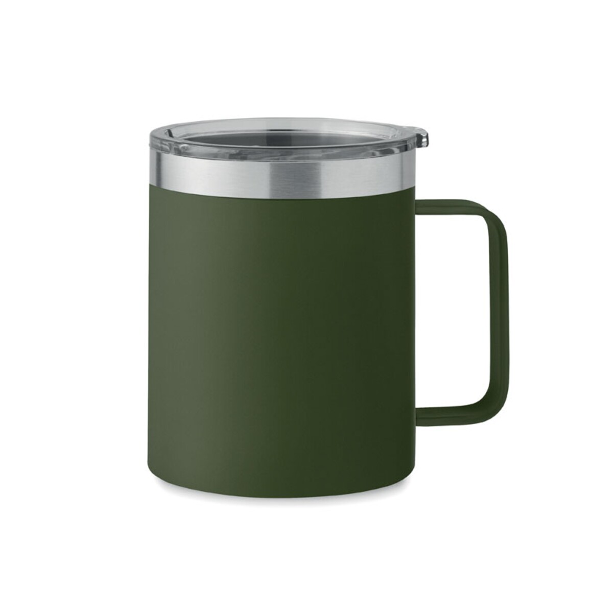 Kubek podwójna ścianka 300 ml INARI - ciemnozielony
