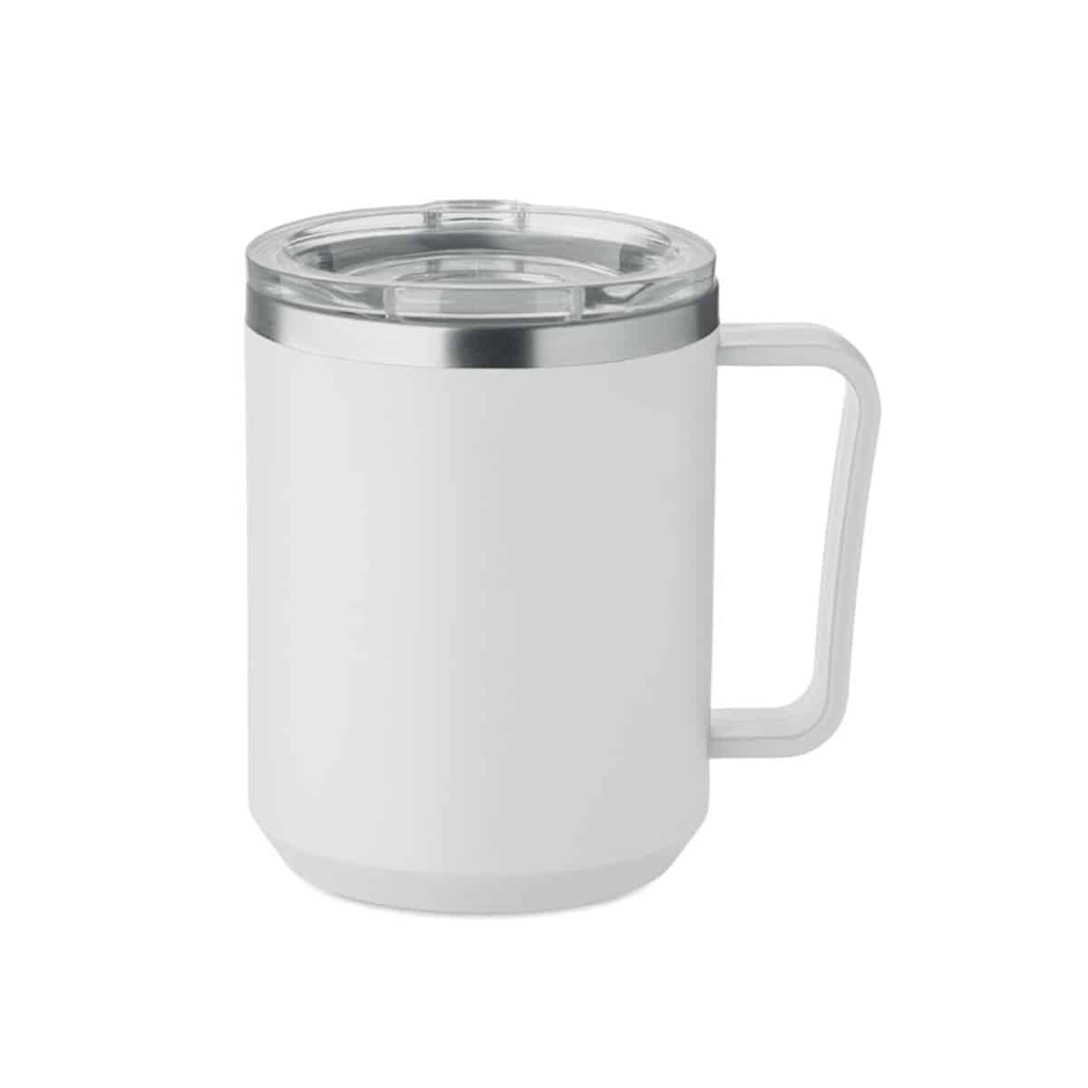 Kubek z 2 ściankami 400 ml COCOA - biały
