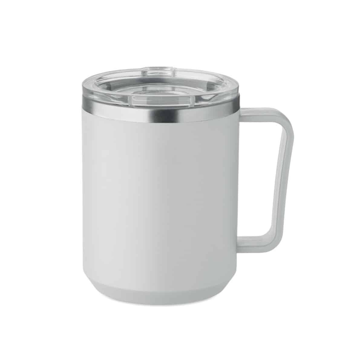 Kubek z 2 ściankami 400 ml COCOA - szary