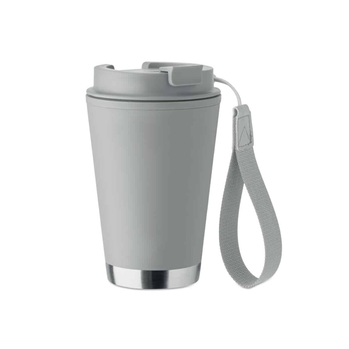 Kubek z podwójną ścianką 300 ml TOPIZ - szary