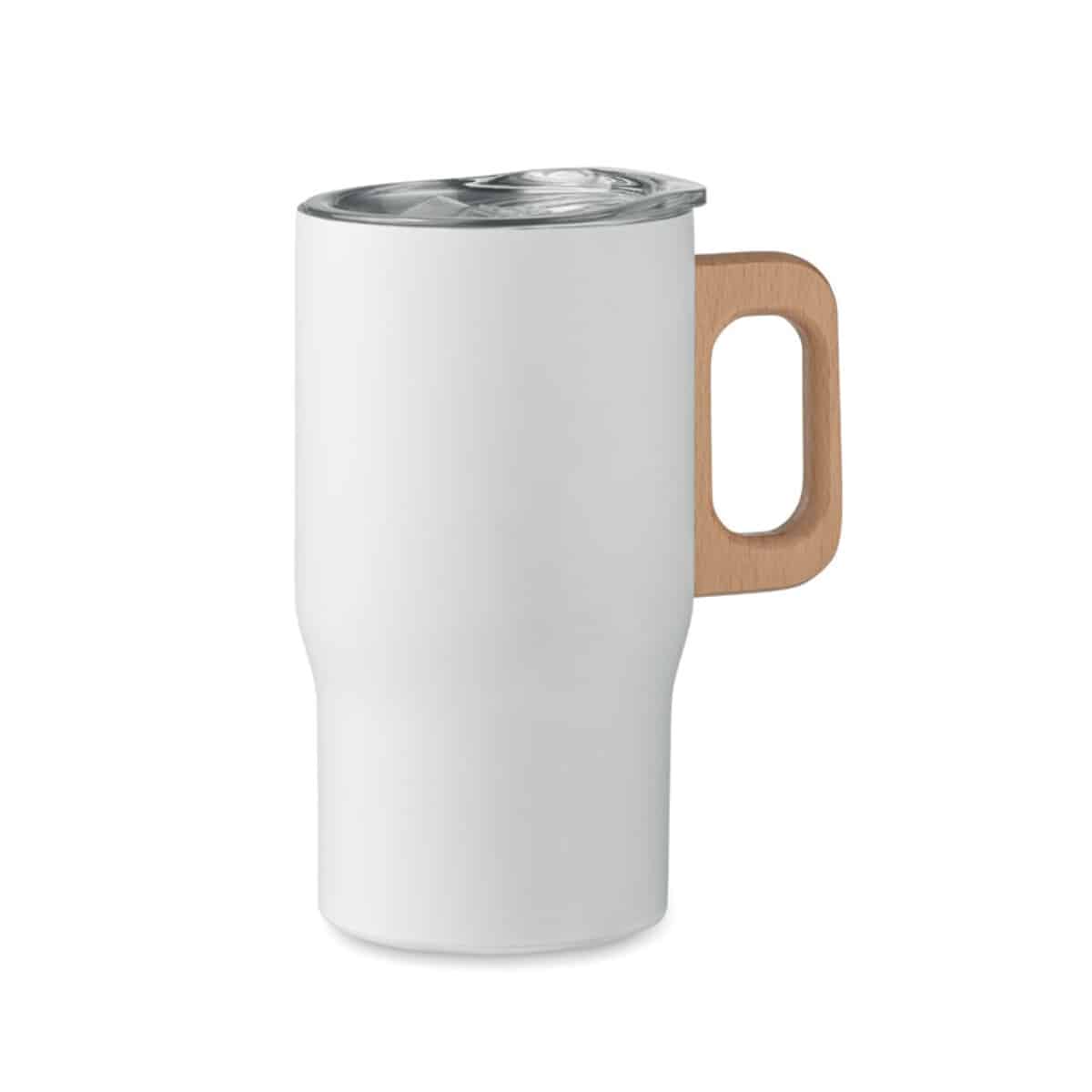Kubek z podwójną ścianką 350 ml TUMBOO - biały