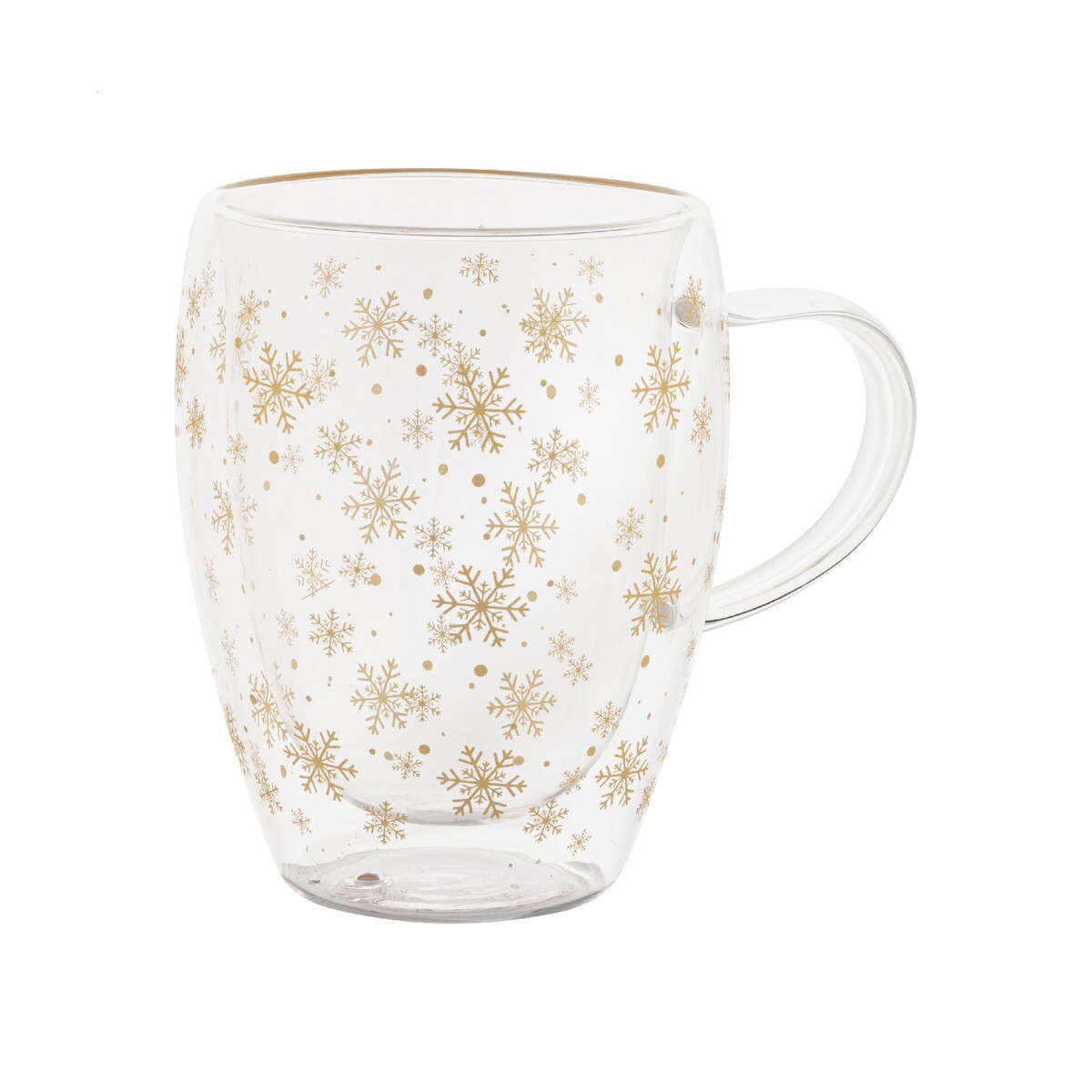 Snostro Świąteczny szklany kubek termiczny AP800151