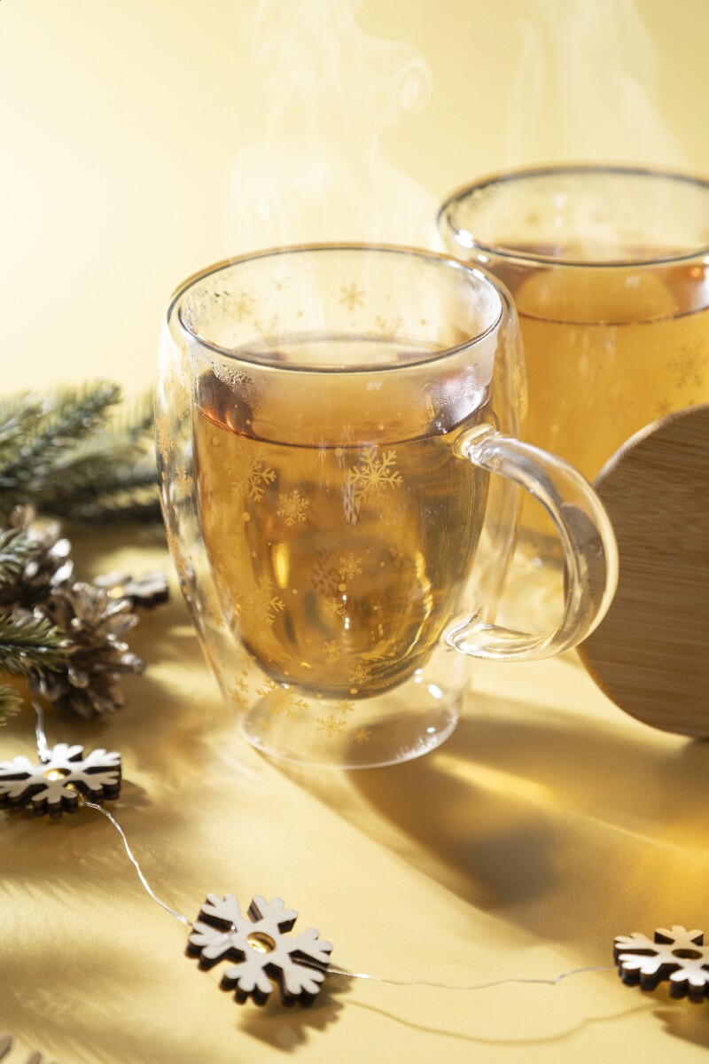 Snostro Świąteczny szklany kubek termiczny AP800151__DG2