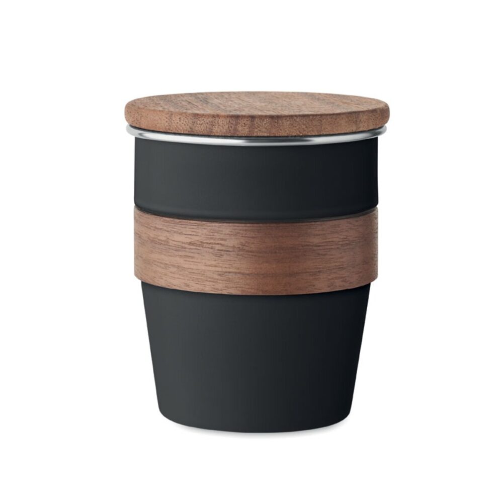 Kubek z pojedynczą ścianką 350 WALNUT mo2322-03