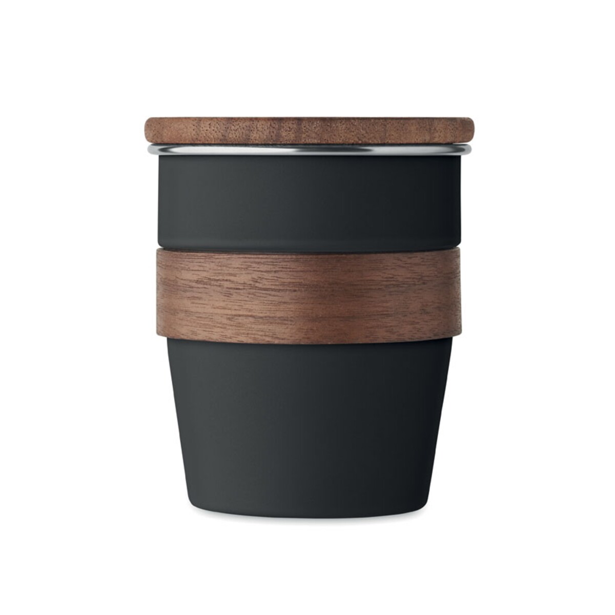 Kubek z pojedynczą ścianką 350 WALNUT mo2322-03-top