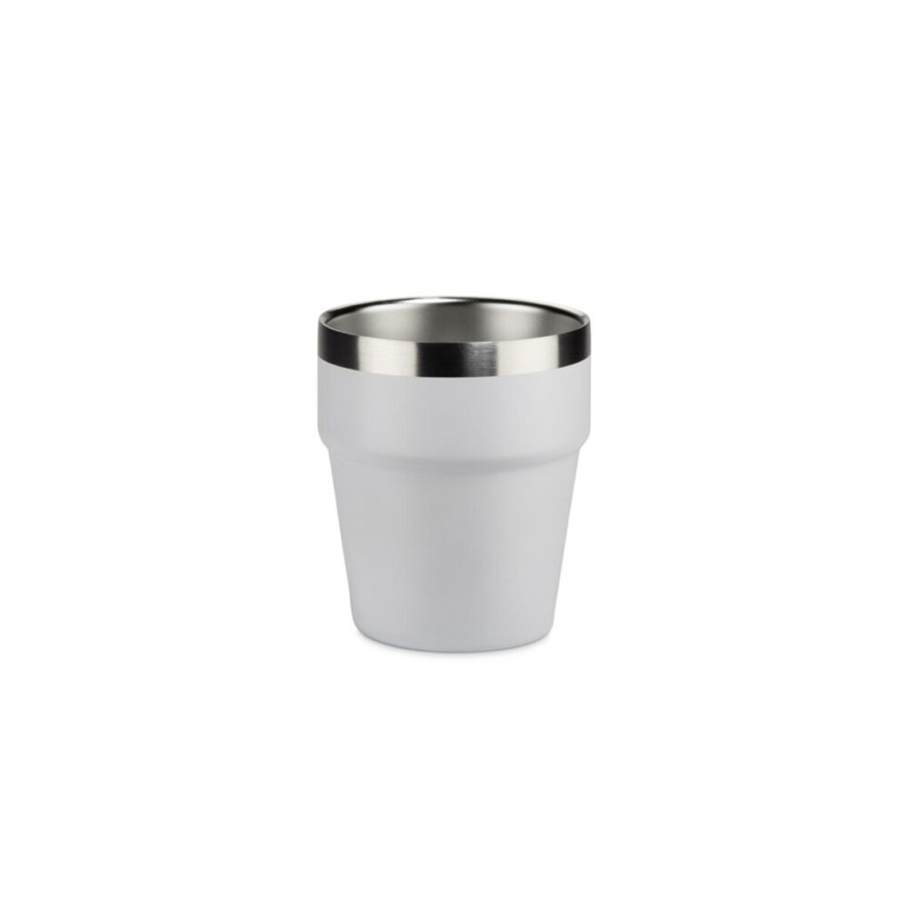 Kubek z recyklingowanej stali nierdzewnej MAKEL 300 ml 16404-01