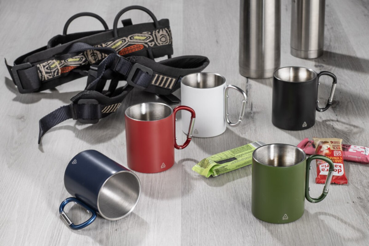 Kubek z recyklingowanej stali nierdzewnej VIVO 250 ml 16405-01_m