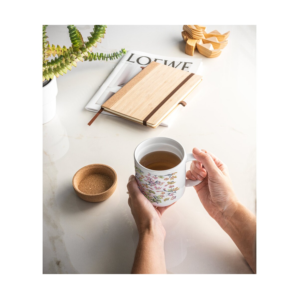 RORY SUB. Ceramiczny kubek z powłoką sublimacyjną 390 ml 94275_amb