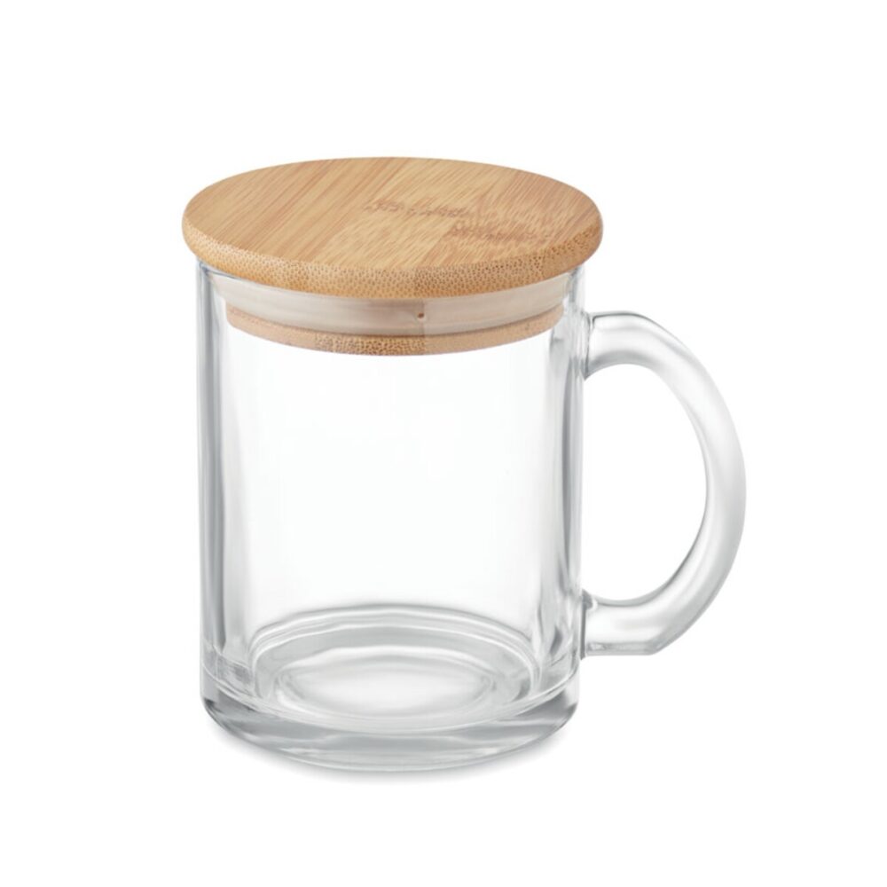 Szklany kubek 300 ml recykling CELESTIAL mo2091-22