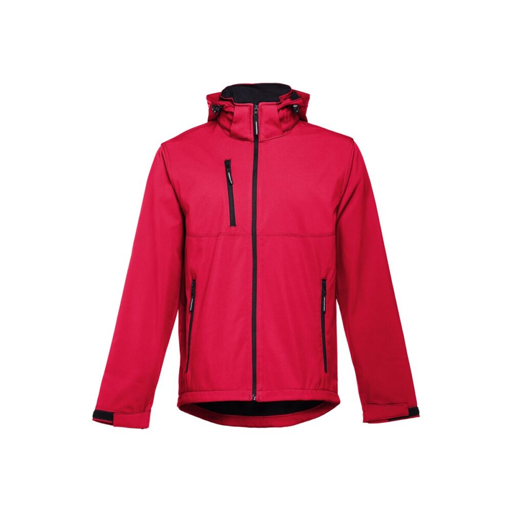 THC ZAGREB II. Męska kurtka softshell z poliestru i elastanu 11187_set