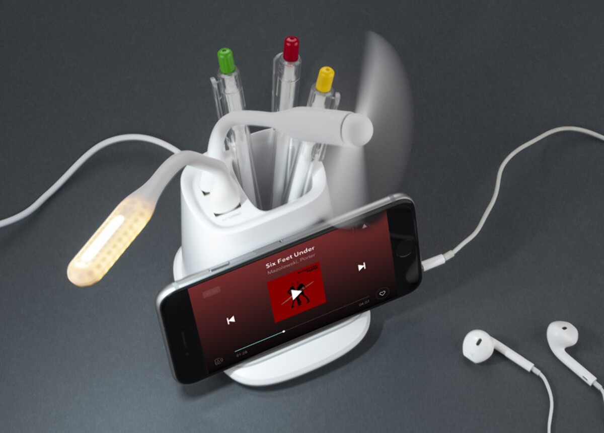 Przybornik z ładowarką indukcyjną BERGO 09131-01_g