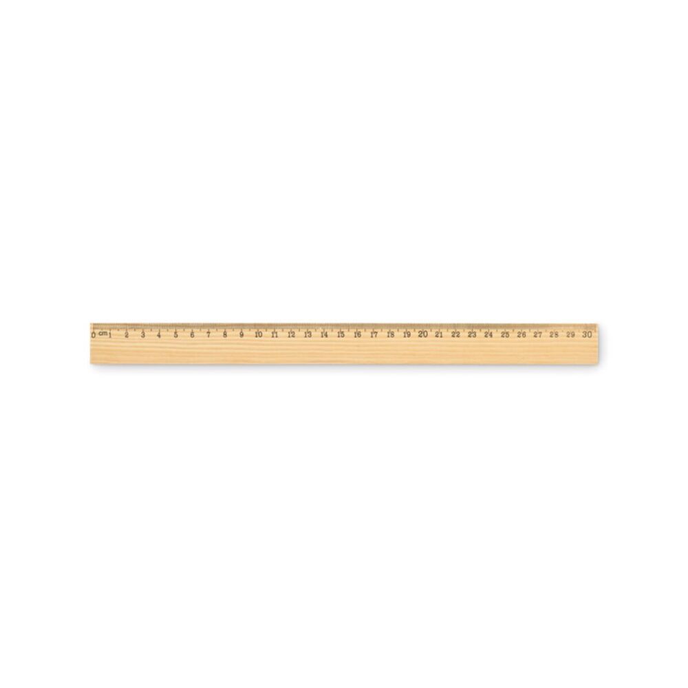 Drewniana linijka 30 cm RULER30 mo2918-40