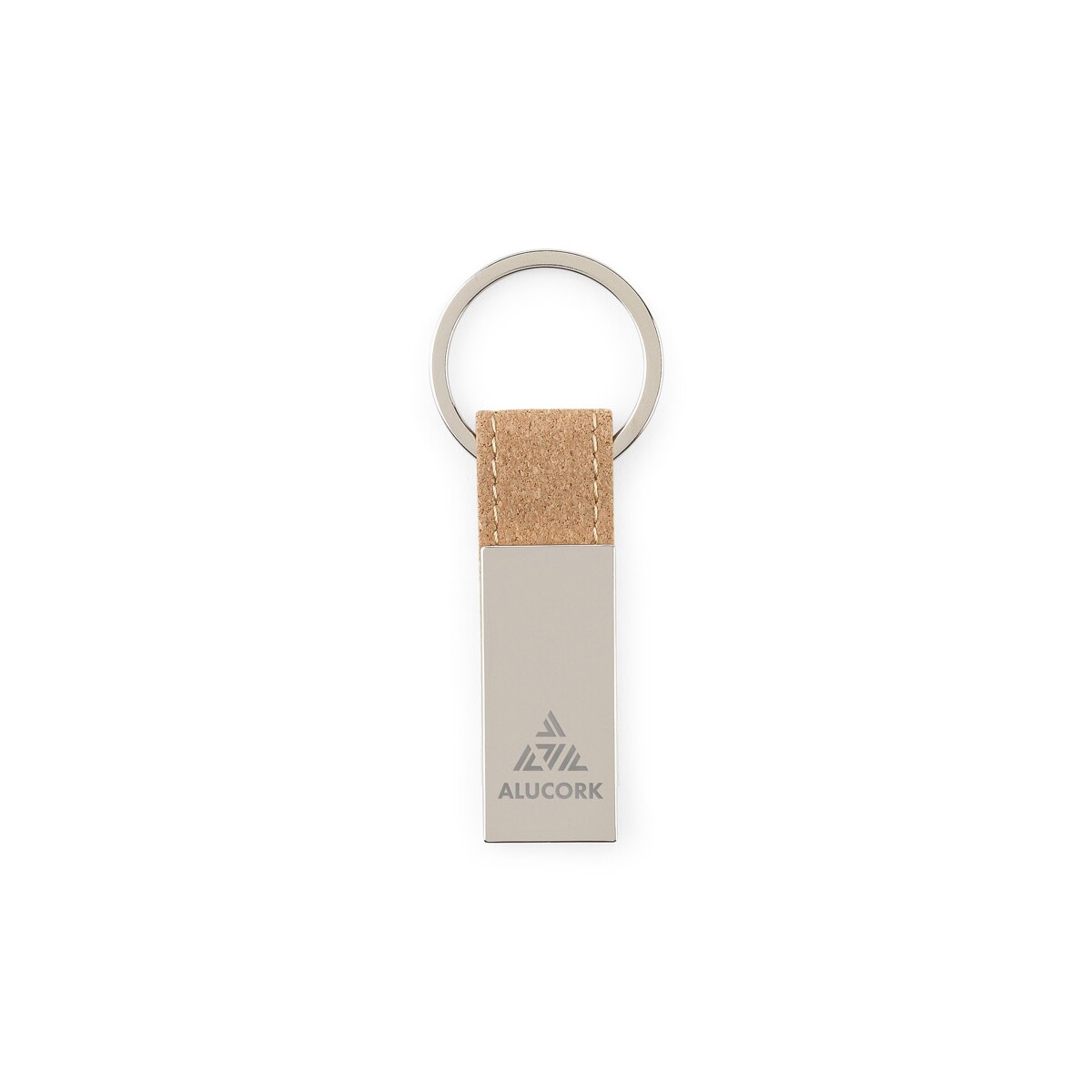 GOSLING. Zestaw składający się z etui na karty i etui na klucze, wykonanych z metalu i korka 95099_160-a-logo
