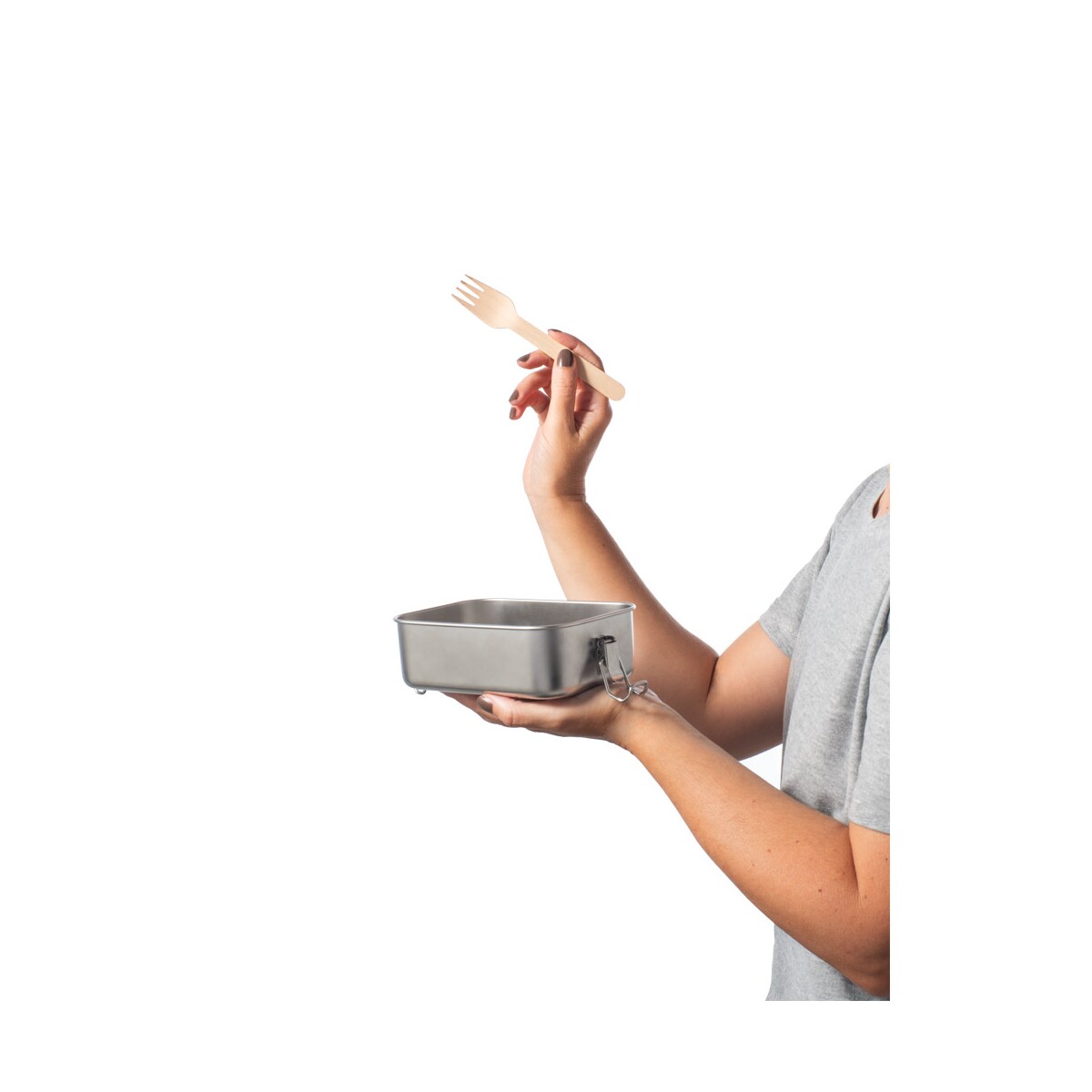 ALLSPICE. Lunch Box. Wytrzymały hermetyczny pojemnik wykonany w ze stali nierdzewnej pochodzącej (90 % recyklingu) 750 mL 94277_127-f