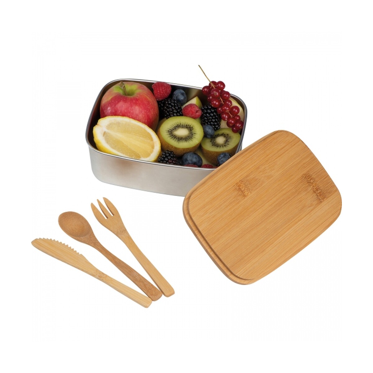 Lunch box ze sztućcami 950 ml JULIANA lunch-box-ze-sztuccami-950-ml-8231313-10