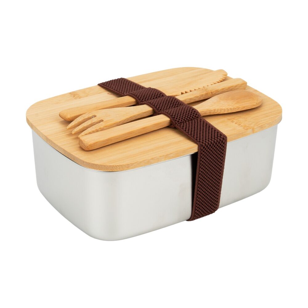 Lunch box ze sztućcami 950 ml JULIANA lunch-box-ze-sztuccami-950-ml-8231313