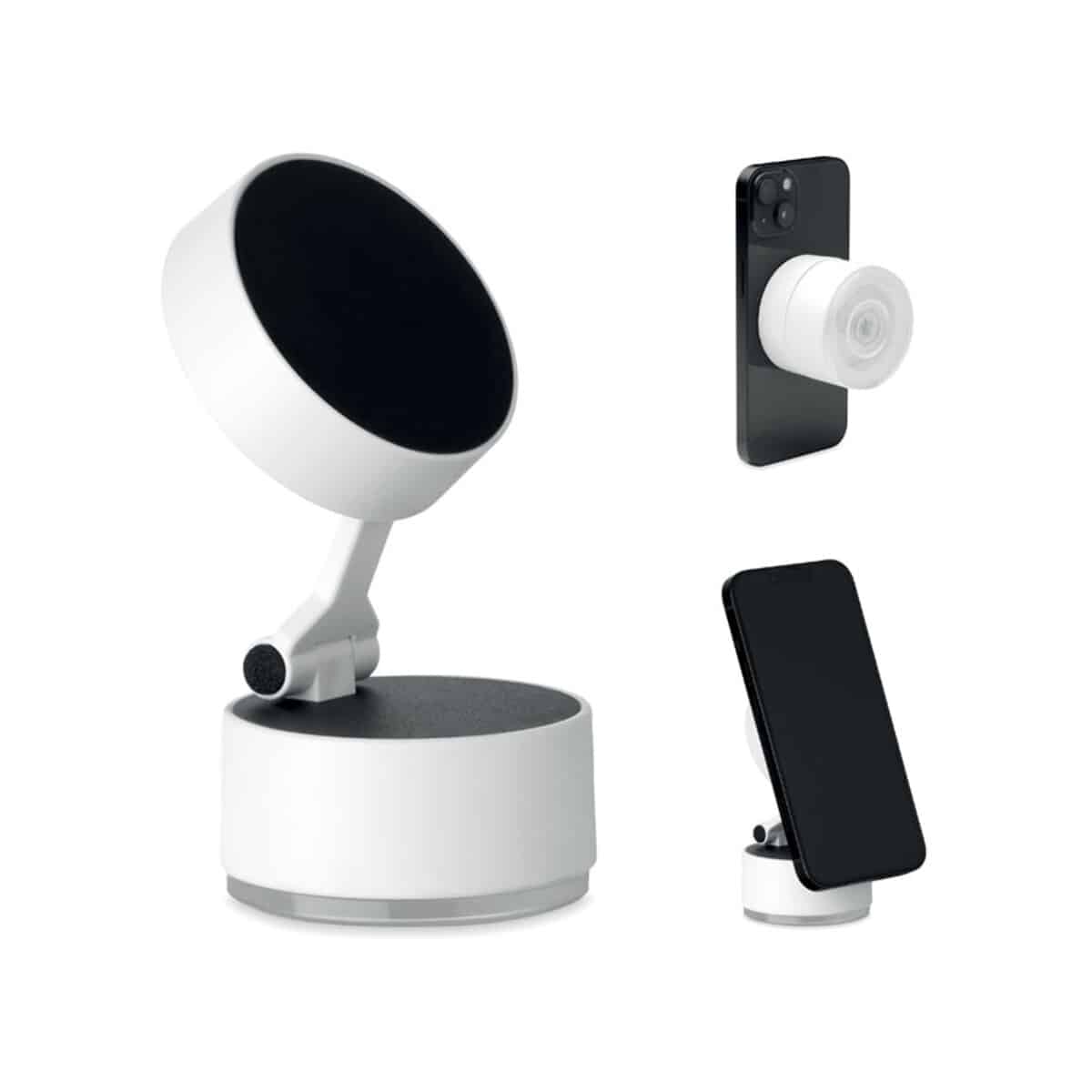 Magnetyczny uchwyt na telefon MAGPHONE - biały