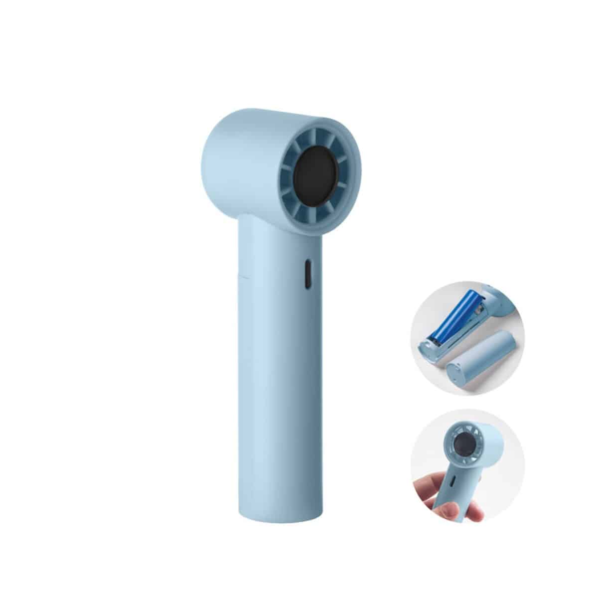 Mini wentylator duża prędkość GLACI - baby blue