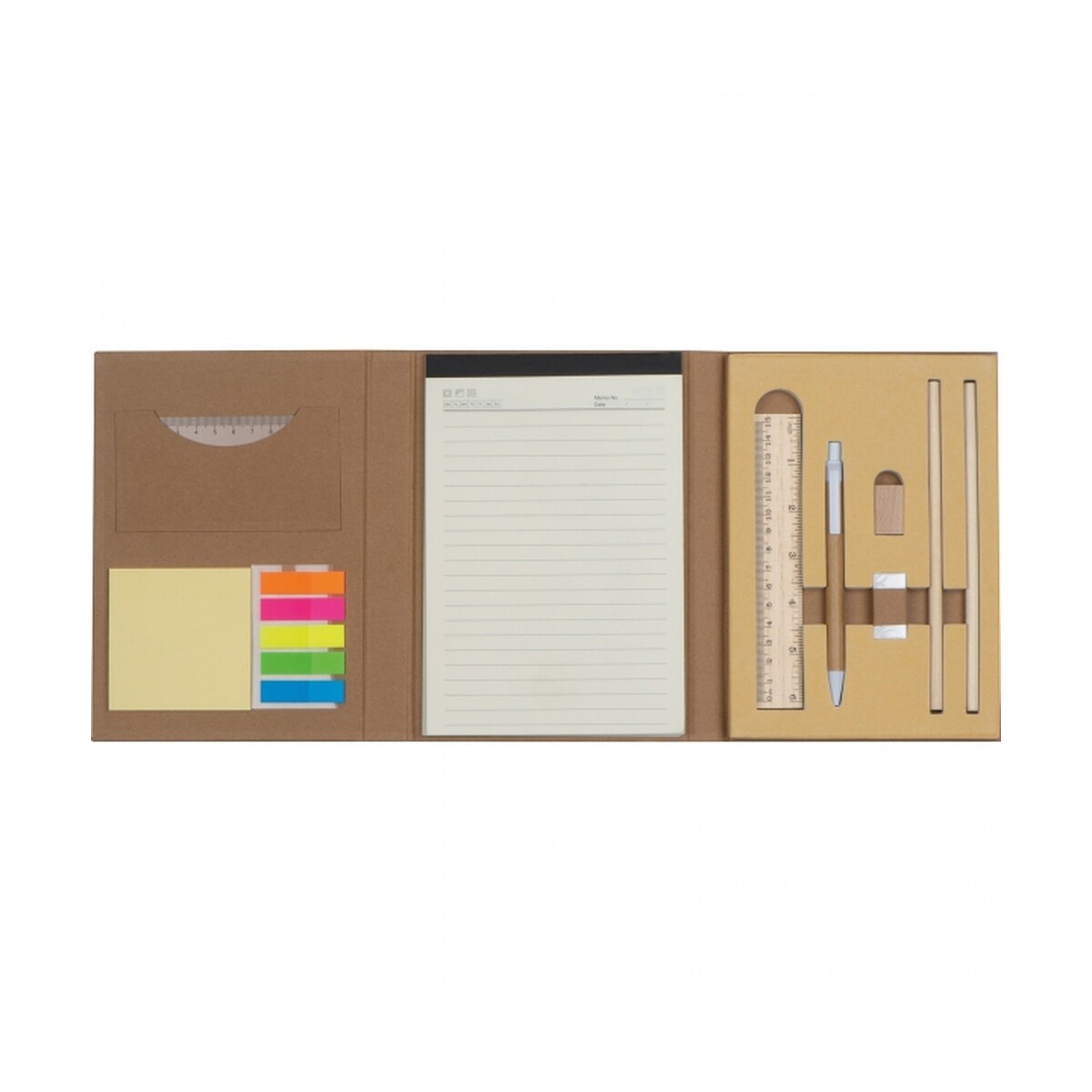 Folder z notatnikiem w linie i przyborami do pisania CALVIN folder-a4-z-notatnikiem-w-linie-i-przyborami-do-pisania-2119401-7