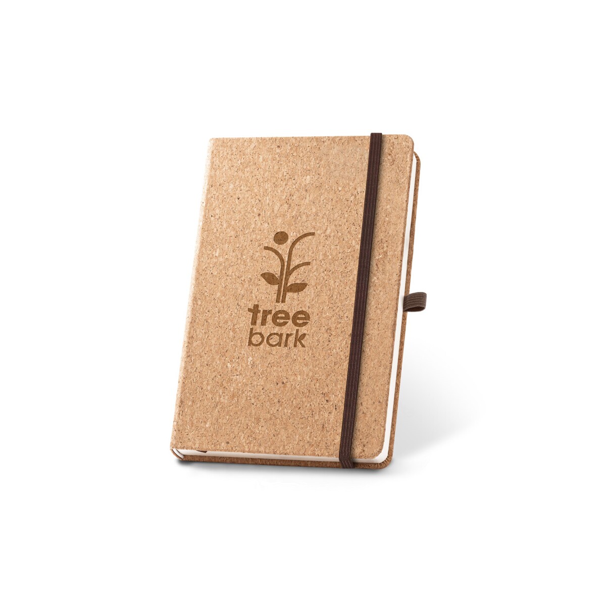 HAWKINS A5. Notatnik korkowy A5 z gładkimi stronami z certyfikowanego materiału FSC™ i innych kontrolowanych materiałów 93807_160-logo