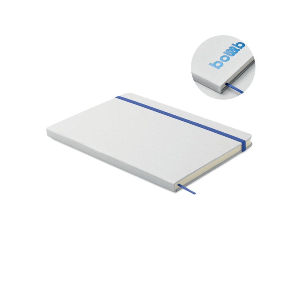 Kolorowy notatnik A5 ROUTE WHITE mo2578-04