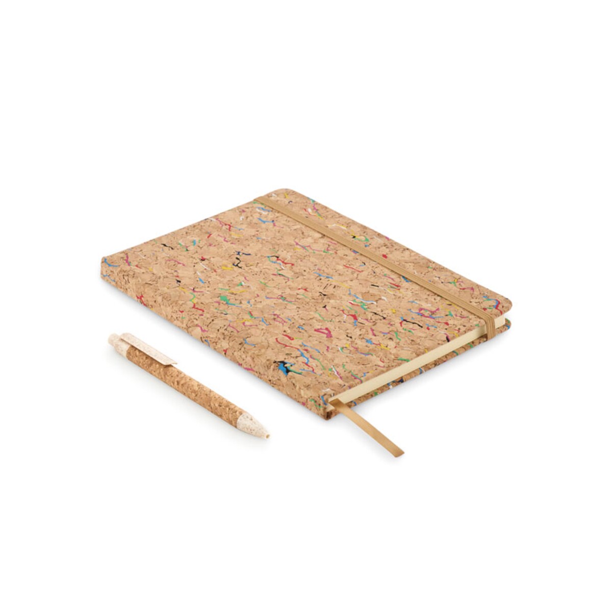 Kolorowy notatnik A5 z korka CORNOTA mo2414-13