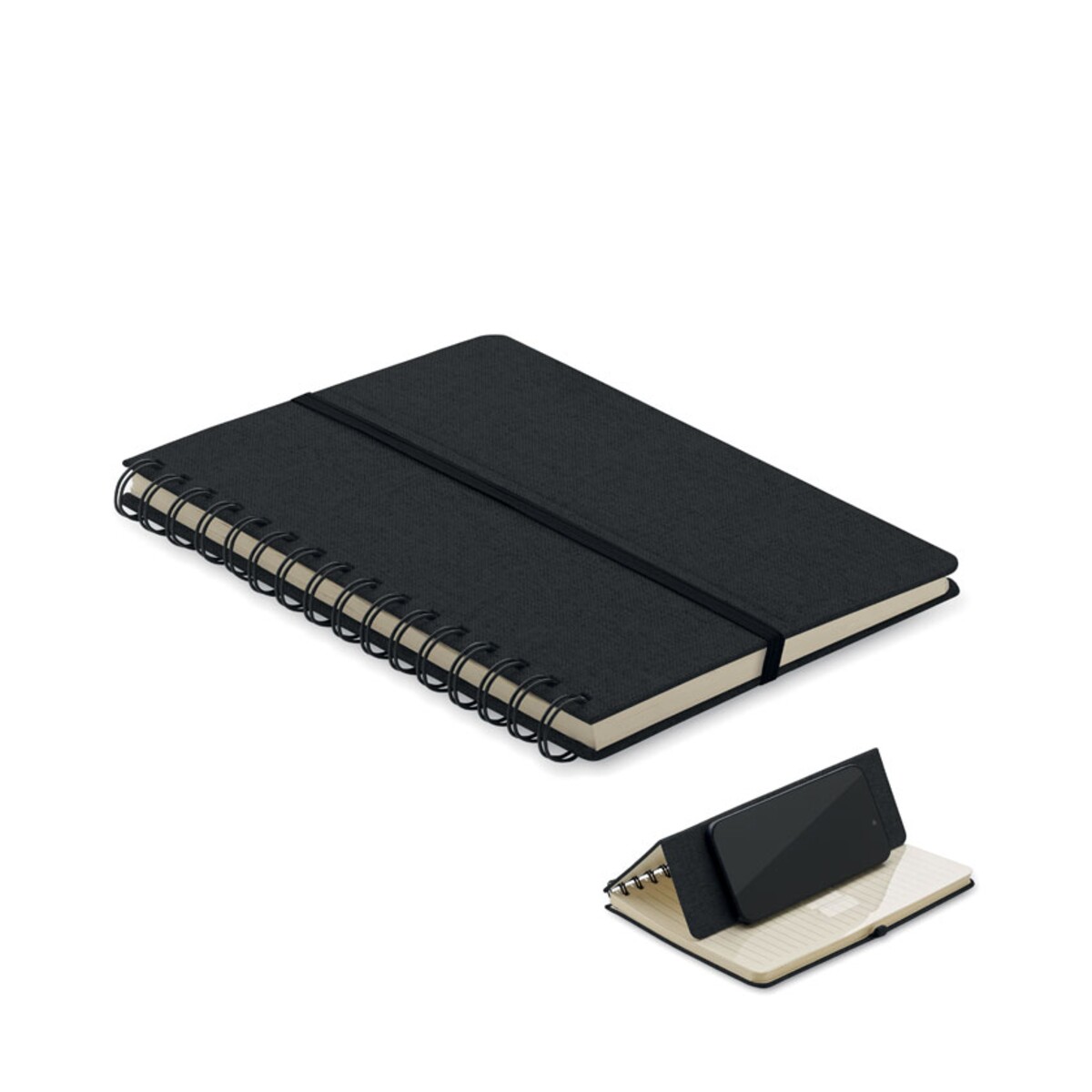 Notatnik A5 z podstawką na tele STRATA mo2522-03