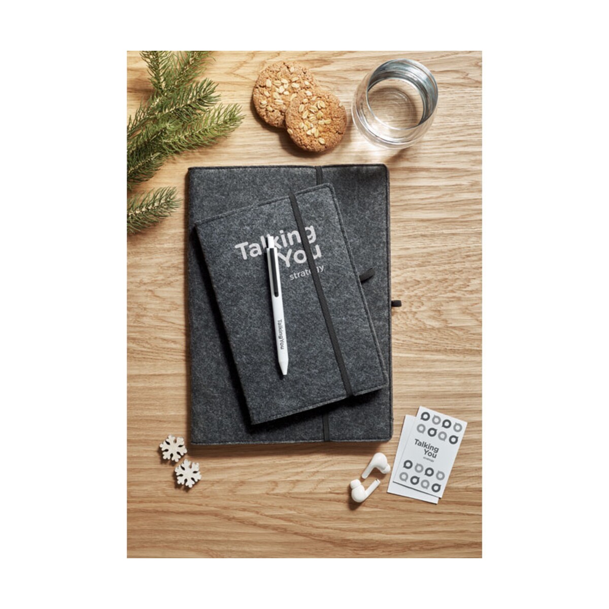 Notes A5 z filcu RPET FELTBOOK mo2093-15-print