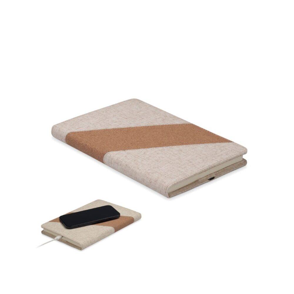 Notes A5 z ładowarką 15W CORTONA mo2734-13