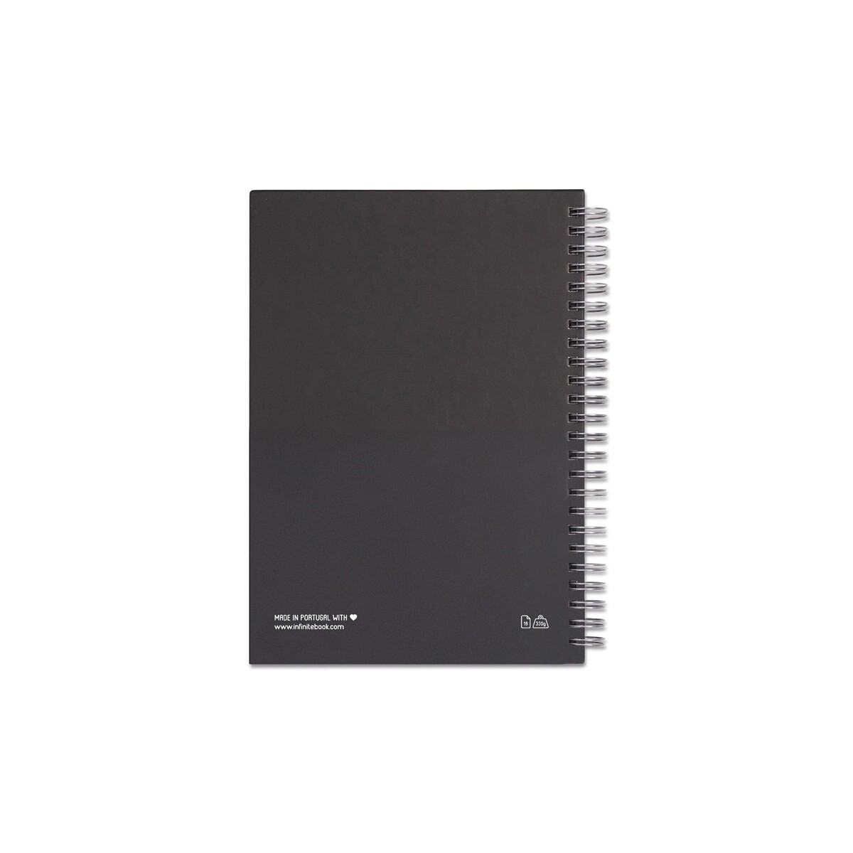 STARTER KIT INFINITEBOOK. Zestaw „Infinitebook” w twardej oprawie, 1 zestaw do czyszczenia, 1 marker i 1 uchwyt na długopis 33211_103-b