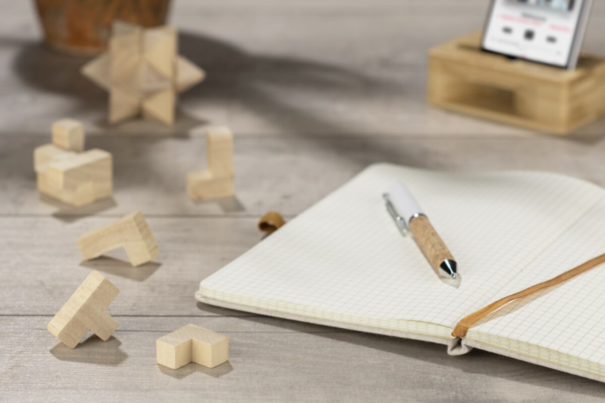 Zestaw - notes z długopisem CALMO 18003-17_m