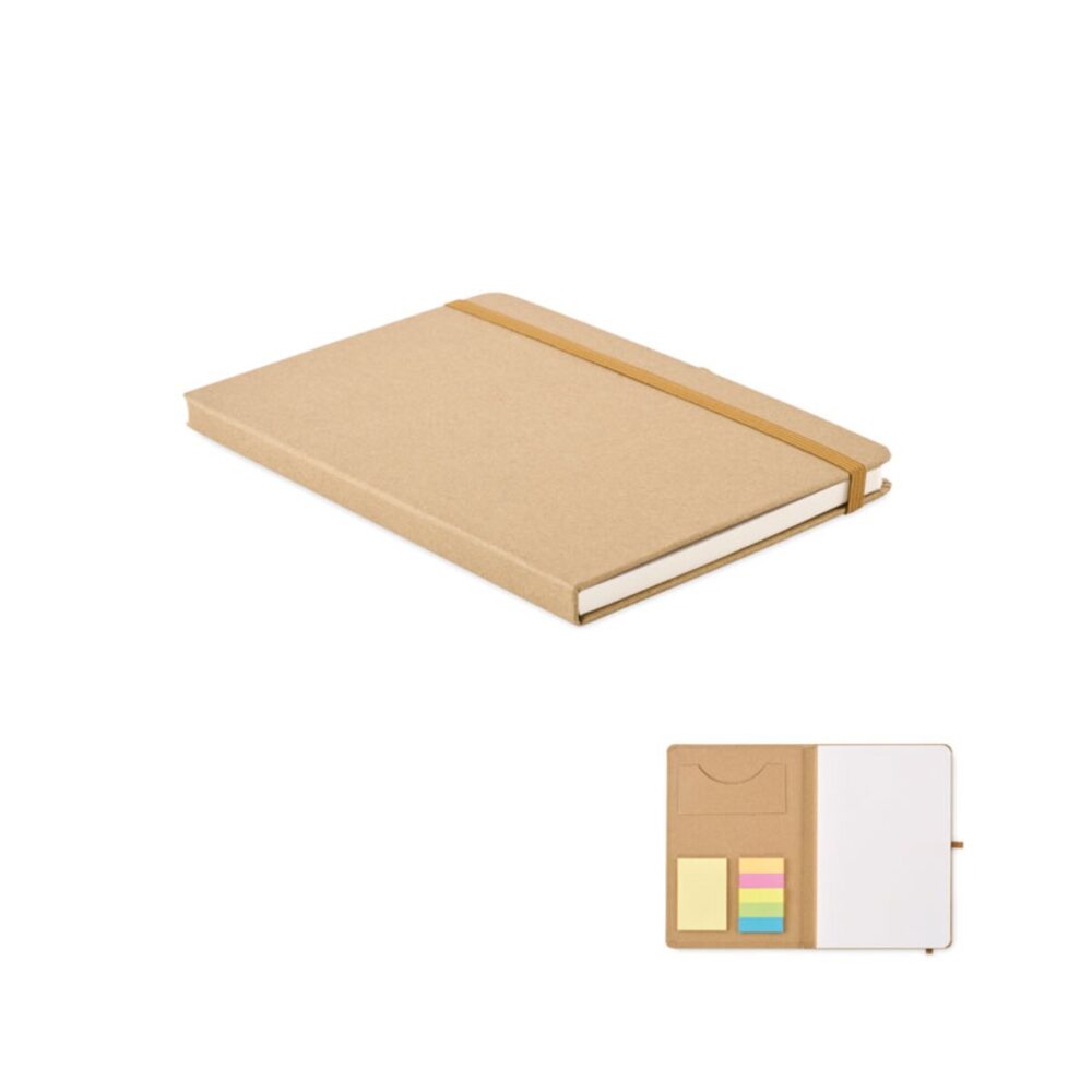 Zestaw z zeszytem A5 z papieru STICKNOTE mo2554-13