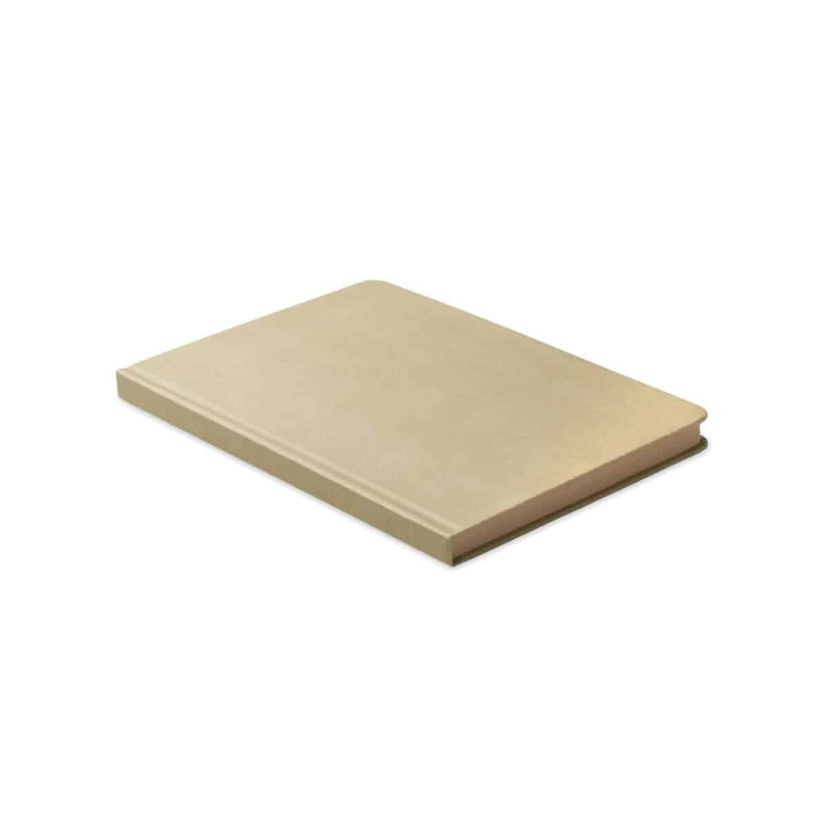 Notes A5 PLA z trzciny cukr. SUGAR - khaki