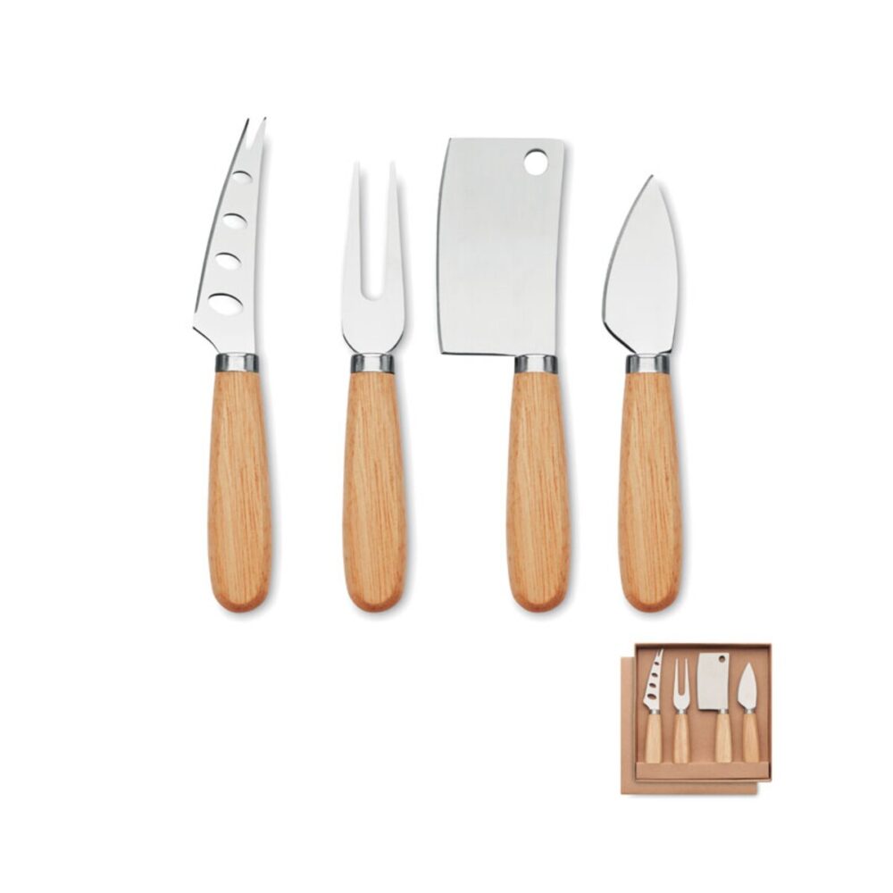 Zestaw 4 noży do sera CAMEMBERT mo2547-40