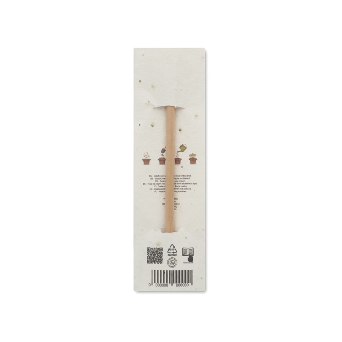 Ołówek w etui z nasionami PENSEED mo2257-06-back