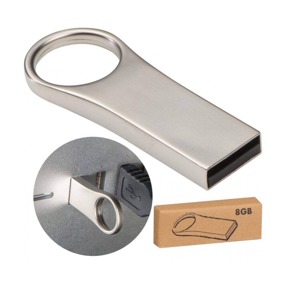 Pendrive metalowy 8GB 2.0 ROSEMARIE pendrive-metalowy-8gb-2149307