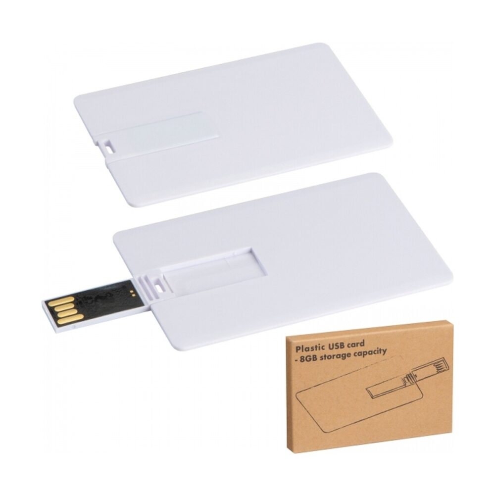 Pendrive plastikowy karta 8GB 2.0 LEONA pendrive-plastikowy-karta-8gb-2033606