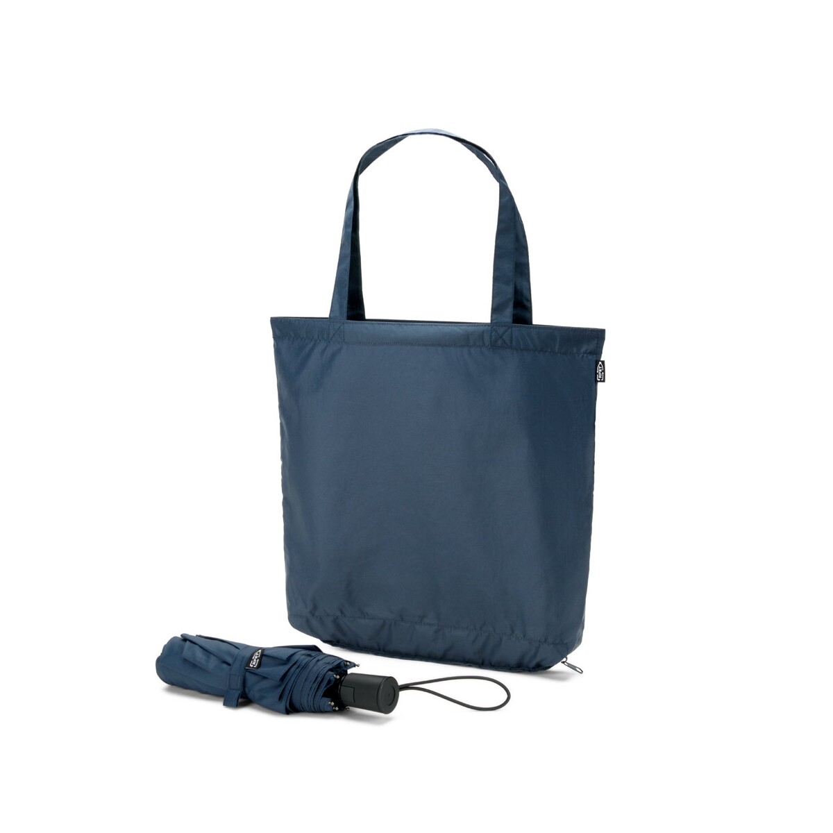 SKYLAR. Parasol 2 w 1 z torbą na zakupy z poliestru z recyklingu w zestawie 99094_104